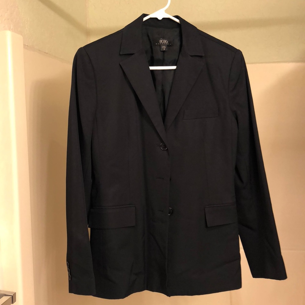BCBG MAXAZRIA black blazer size 8